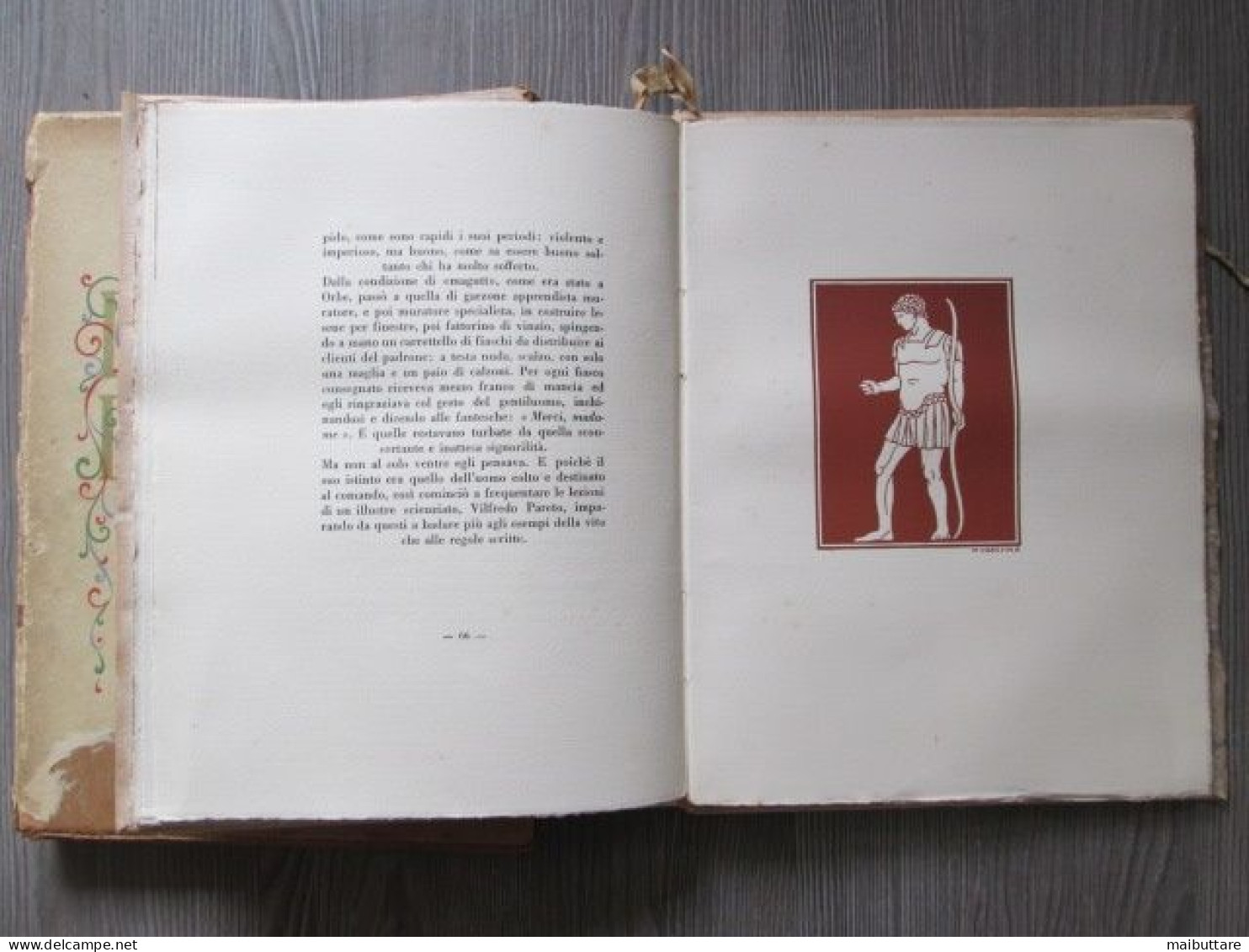Libro Sckem Gremigni Duce d' Italia Per la giovinezza delle scuole. Pagg.119 + copertina Anno 1927