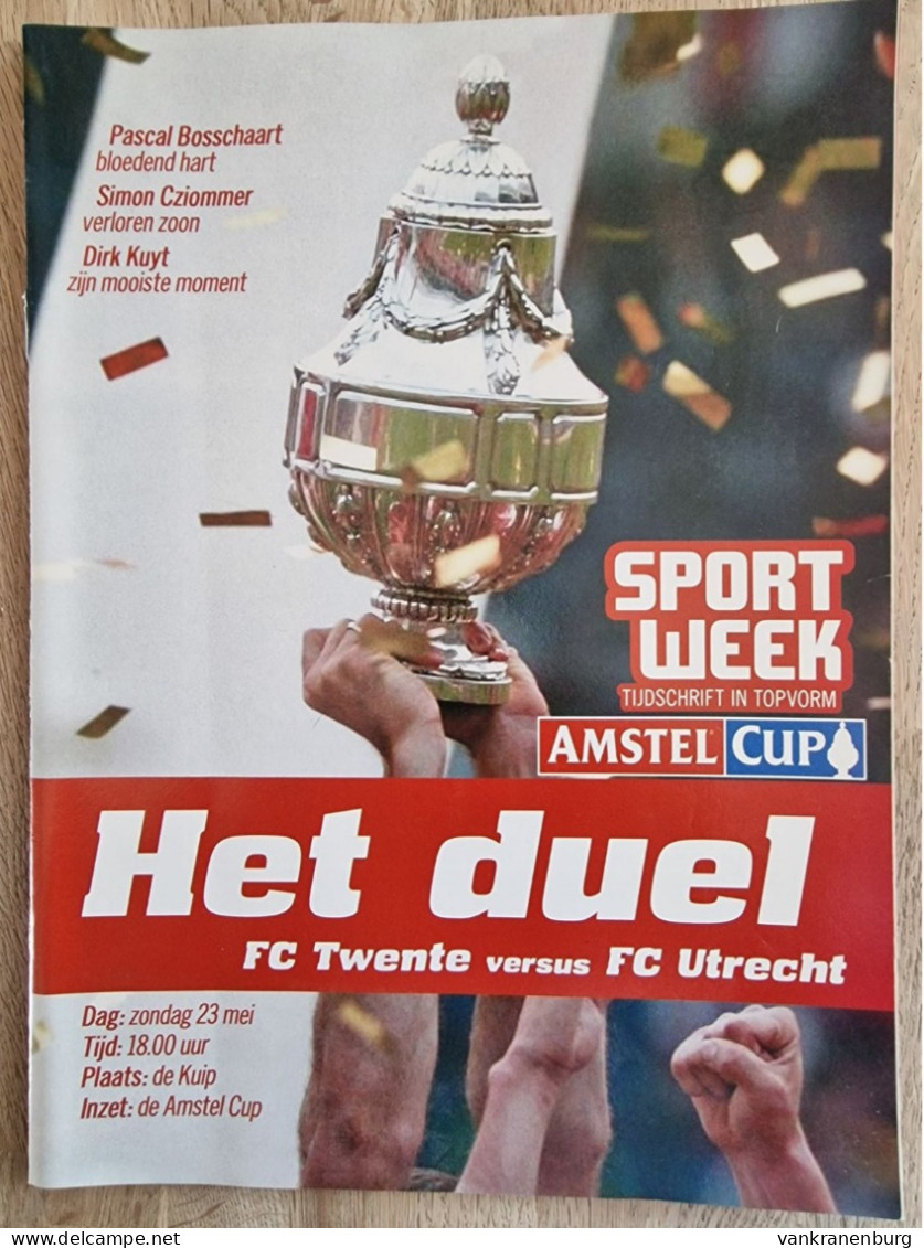 Programme FC Twente - FC Utrecht - 23.05.2004 - Final KNVB Amstel Cup - Football Soccer Fussball Calcio Programm - Boeken