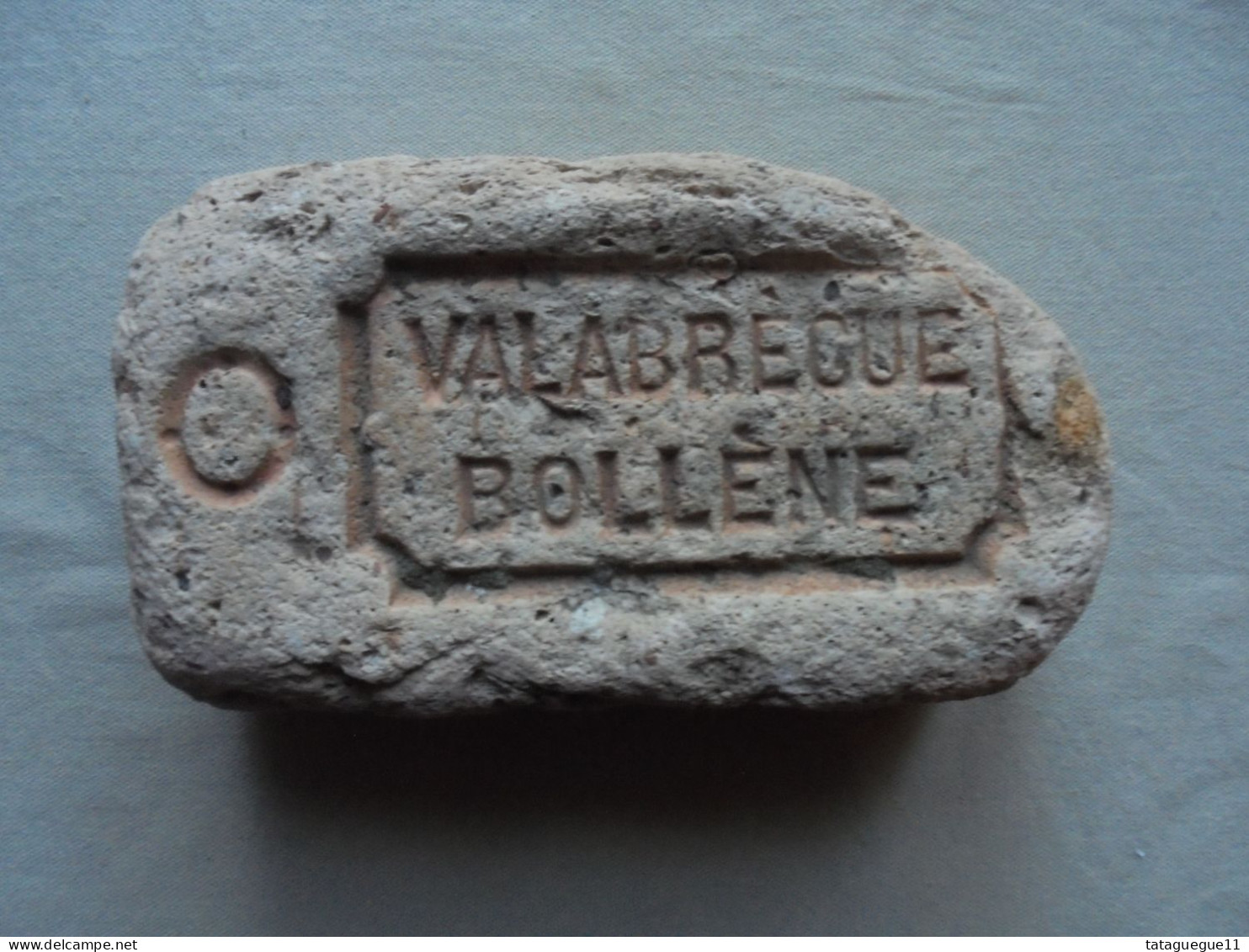 Ancien - Brique érodée Par La Rivière Valabrègue - Bollène - Obj. 'Remember Of'