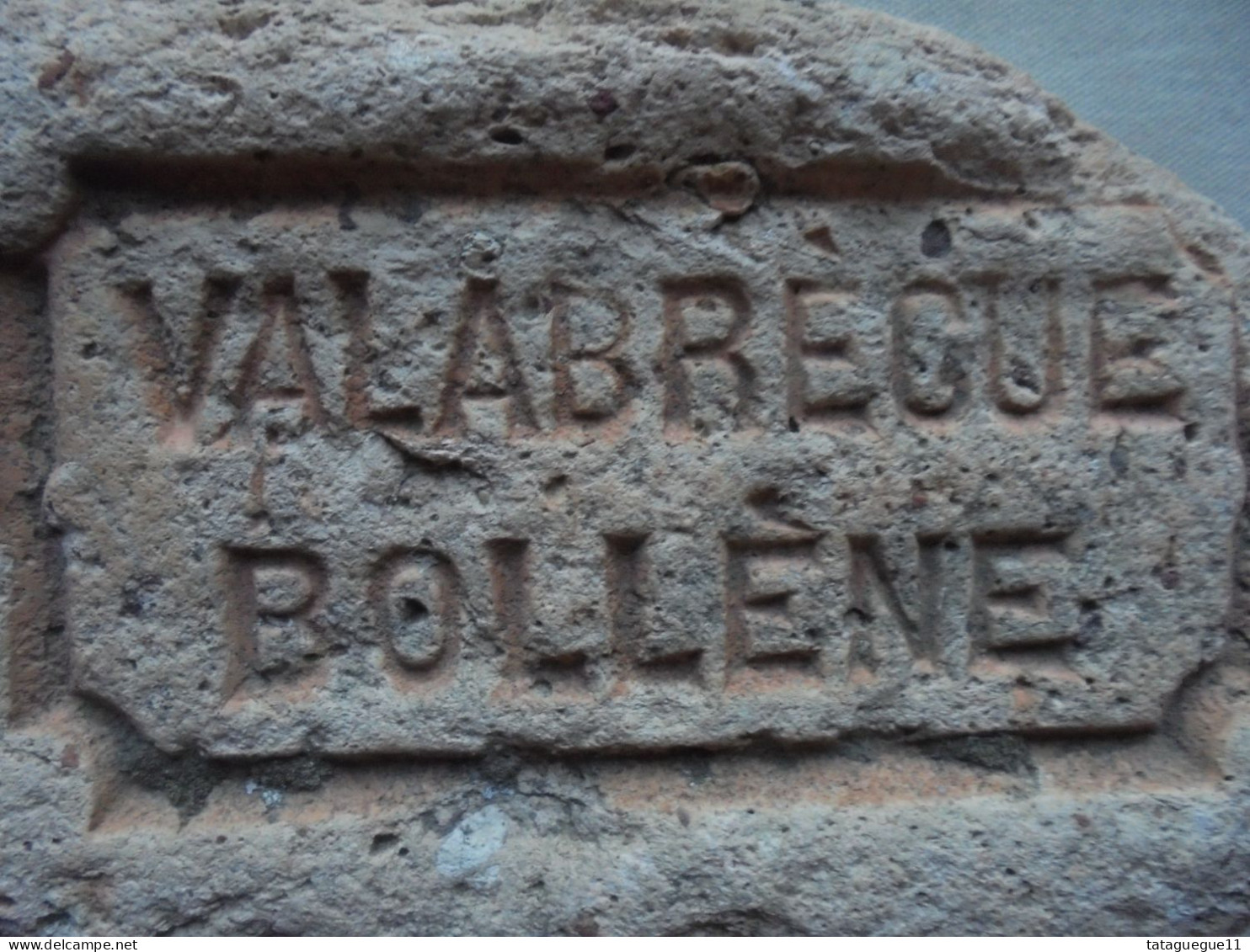 Ancien - Brique érodée Par La Rivière Valabrègue - Bollène - Obj. 'Remember Of'