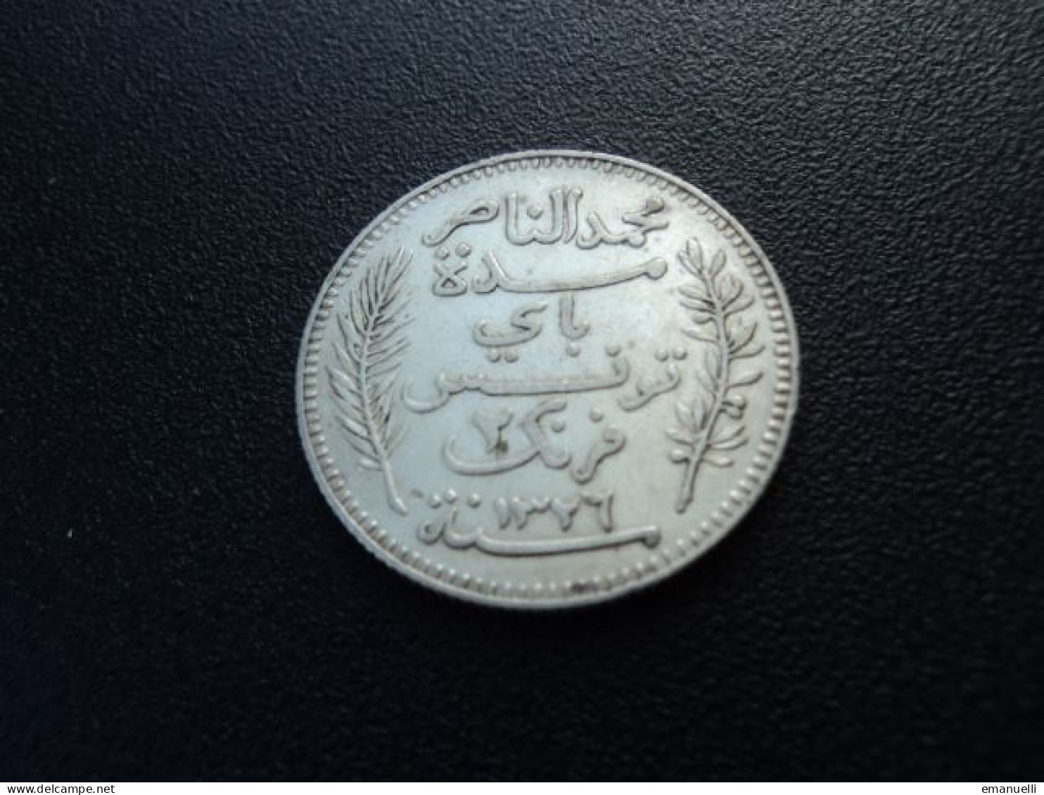 TUNISIE : 2 FRANCS  1326 / 1908 A    G.264 / KM 239       SUP(+) * - Tunesien