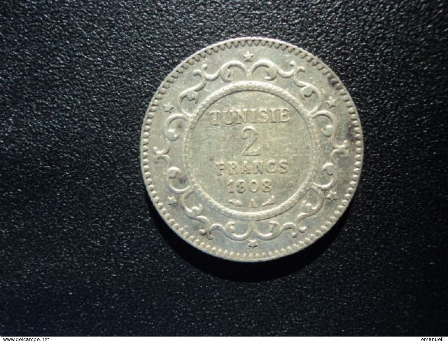 TUNISIE : 2 FRANCS  1326 / 1908 A    G.264 / KM 239       SUP(+) * - Tunisie