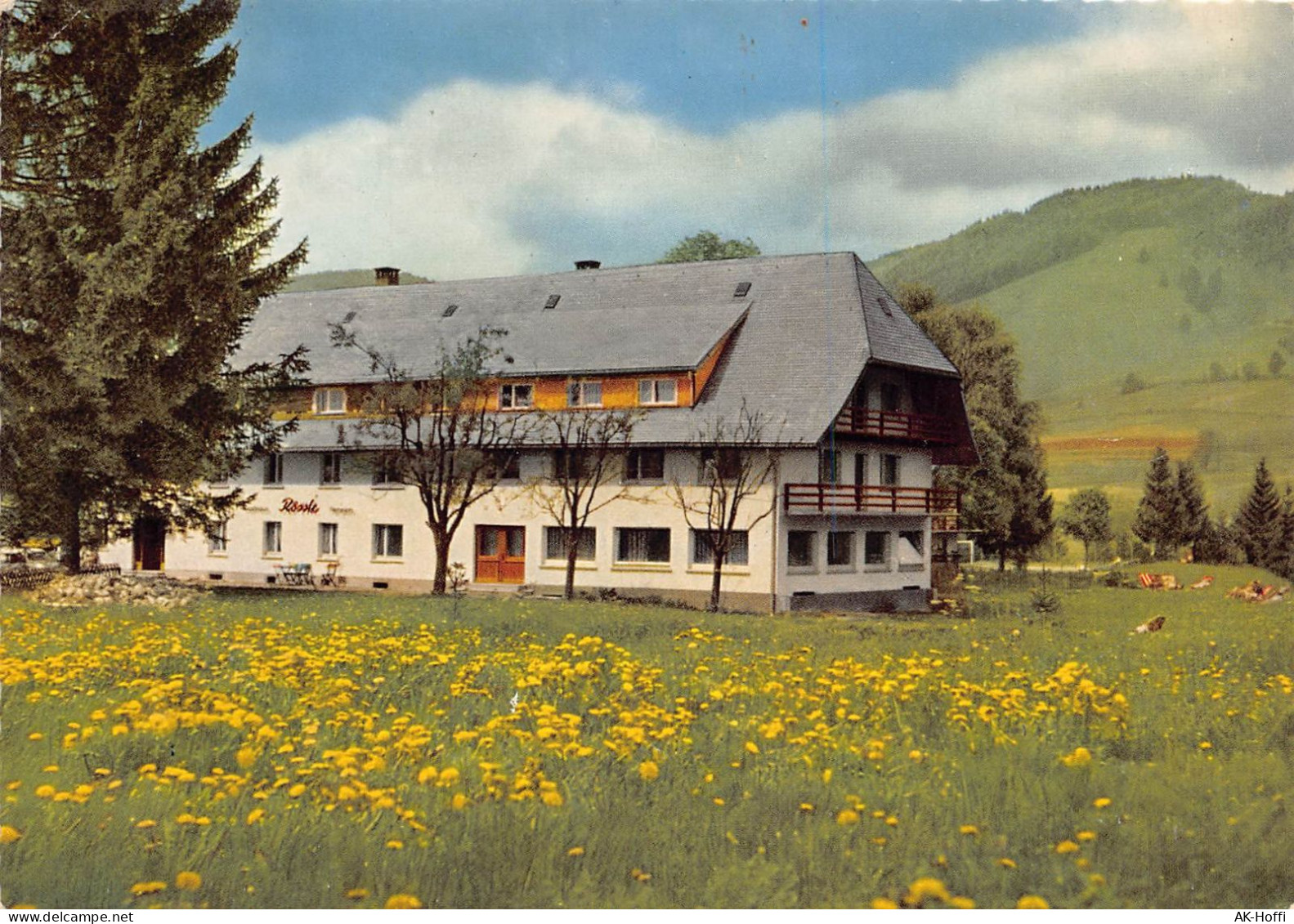 BERNAU / Hochschwarzwald, Gasthof Und Pension „RöSSLE" (1090) - Hochschwarzwald