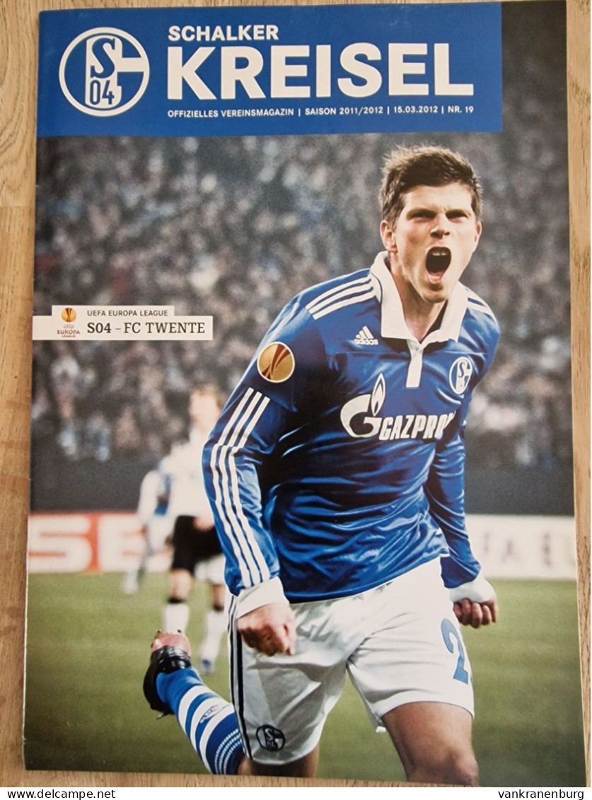 Programme Schalke 04 - FC Twente - 15.03.2012 - UEFA Europa League - Football Soccer Fussball Calcio Programm - Bücher