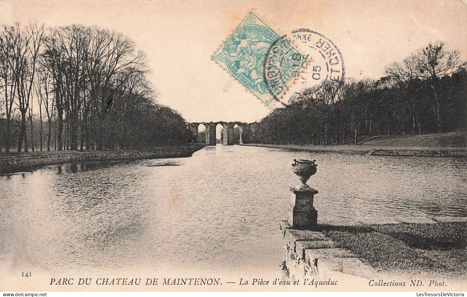 FRANCE - Maintenon - Parc Du Château De Maintenon - La Pièce D'eau Et L'Aqueduc - Carte Postale Ancienne - Maintenon