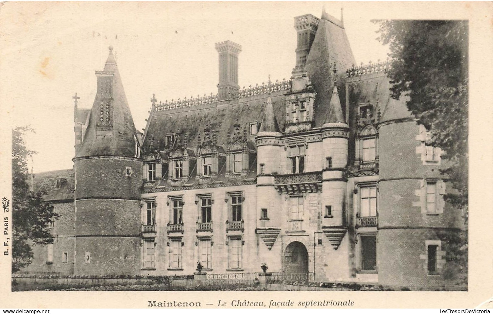 FRANCE - Maintenon - Château - Façade Septentrionale - Carte Postale Ancienne - Maintenon