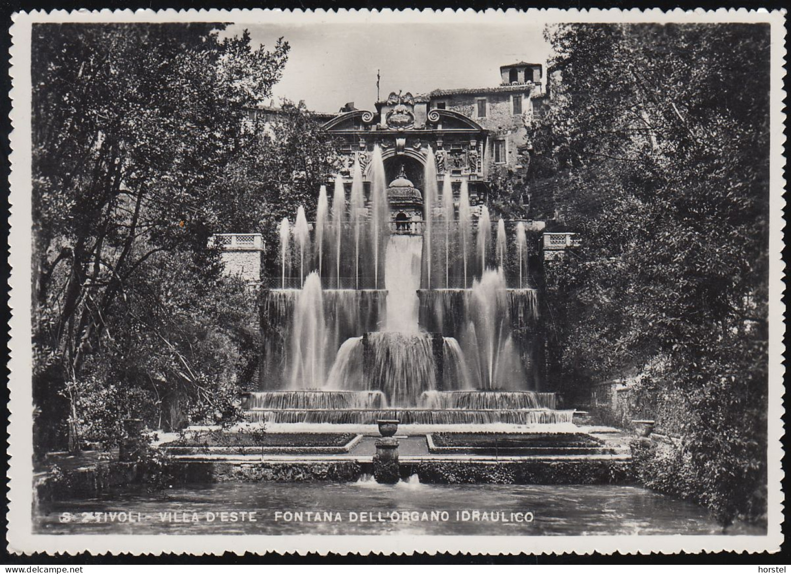 Italien - Tivoli (Latium) Villa D'Este - Fontana - Fontain - Springbrunnen - Wasserspiele - Tivoli