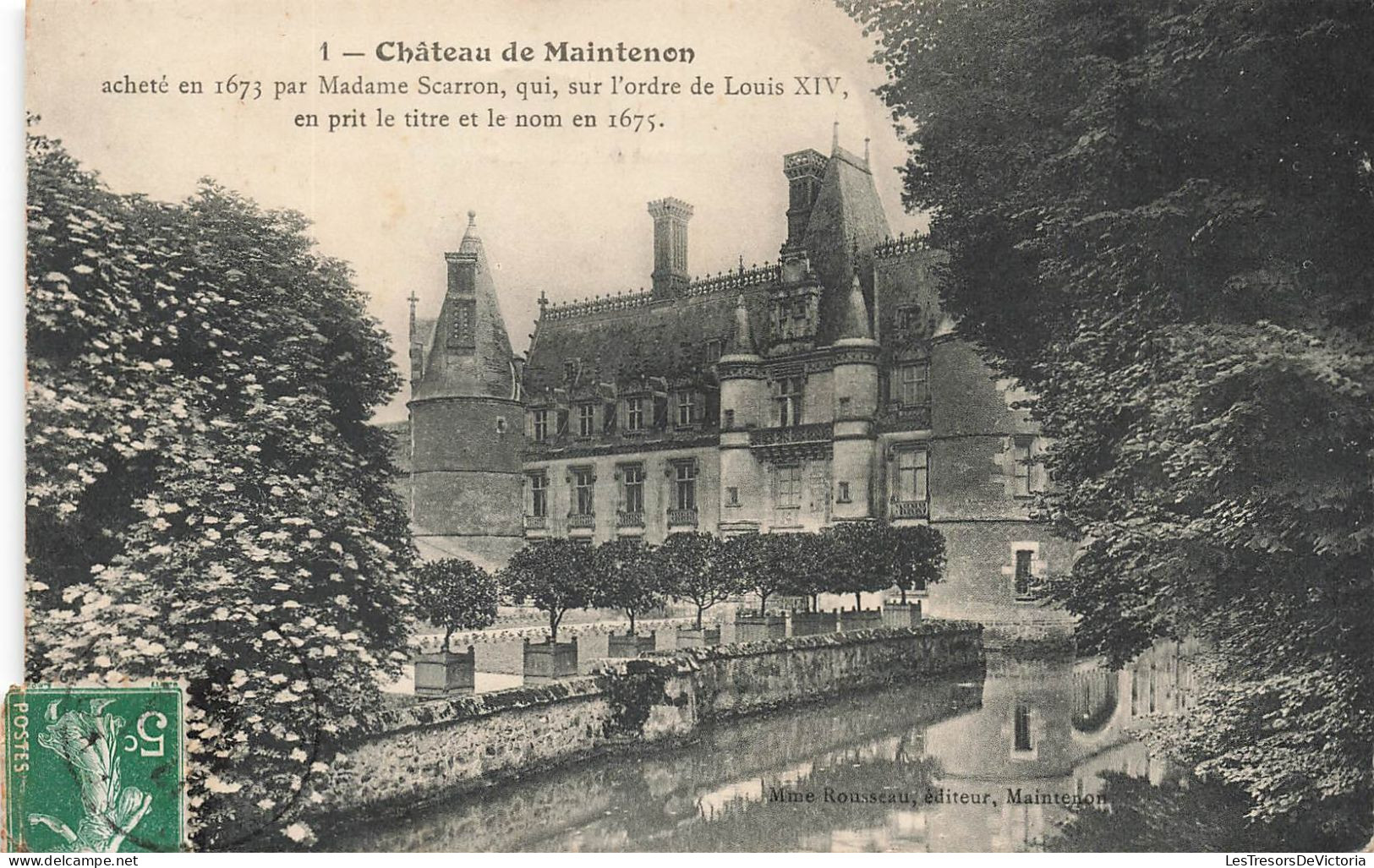 FRANCE - Maintenon - Le Château - Carte Postale Ancienne - Maintenon