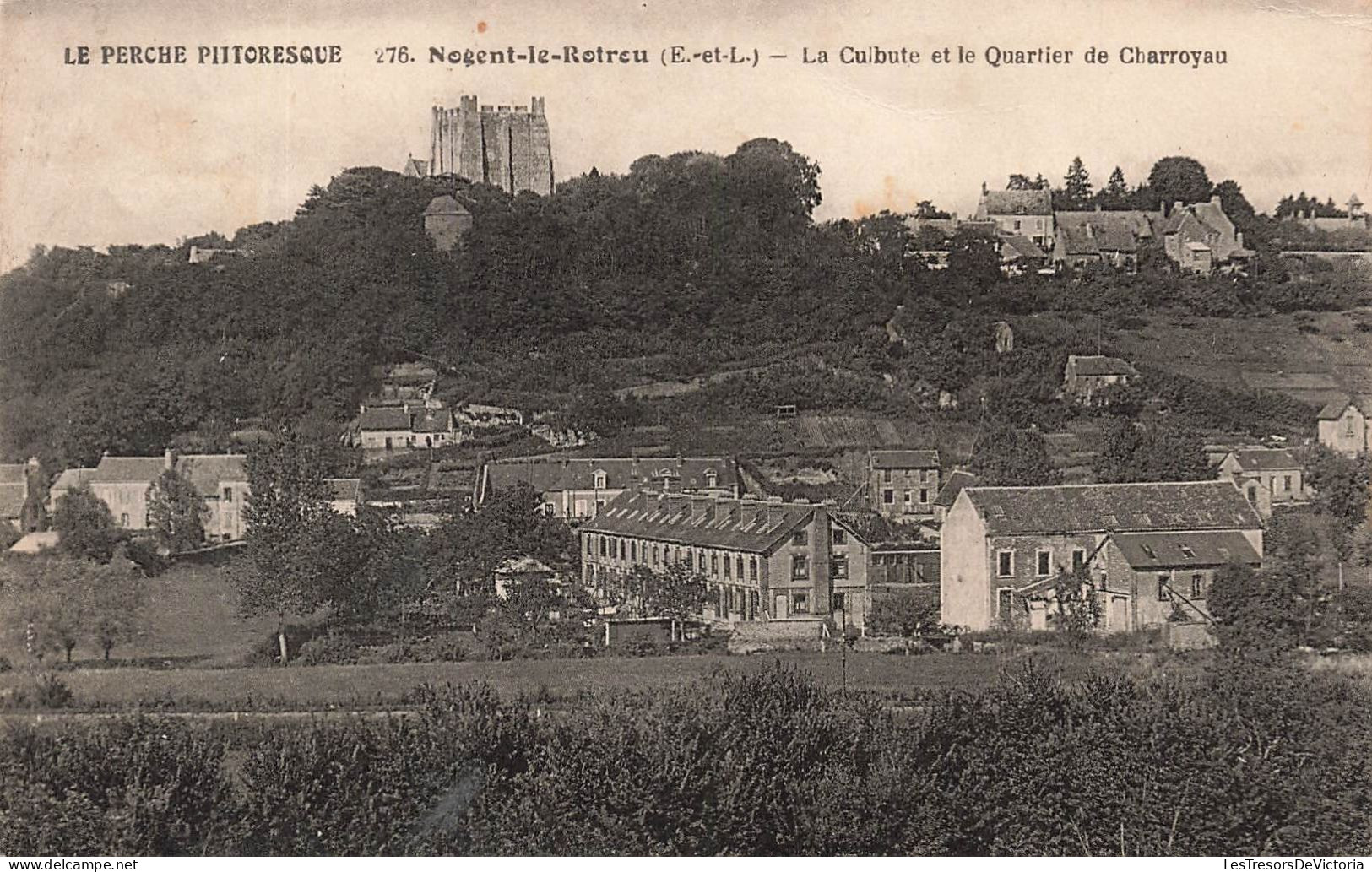 FRANCE - Nogent Le Rotrou - La Culbute Et Le Quartier De Charroyau - Carte Postale Ancienne - Nogent Le Rotrou