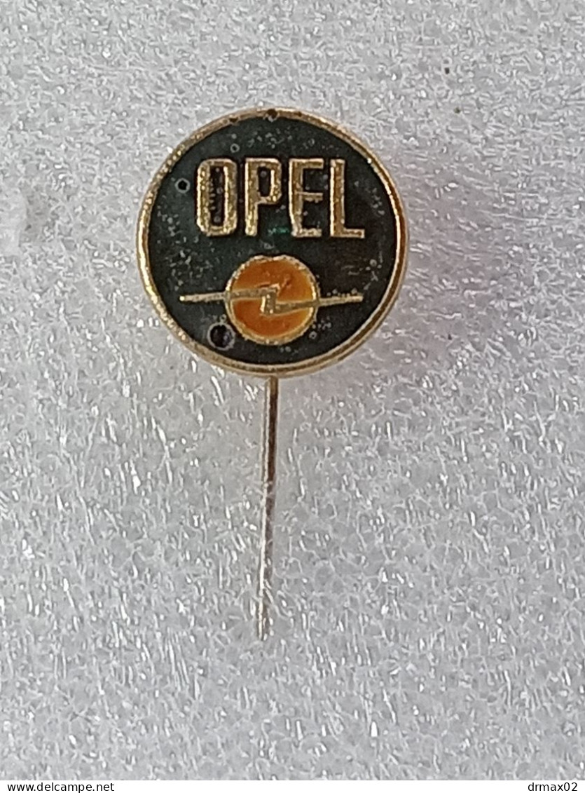 OPEL Auto Moto Industry / Car OLD LOGO Voiture - Vintage Pin Badge Yugoslavia '60 - Opel