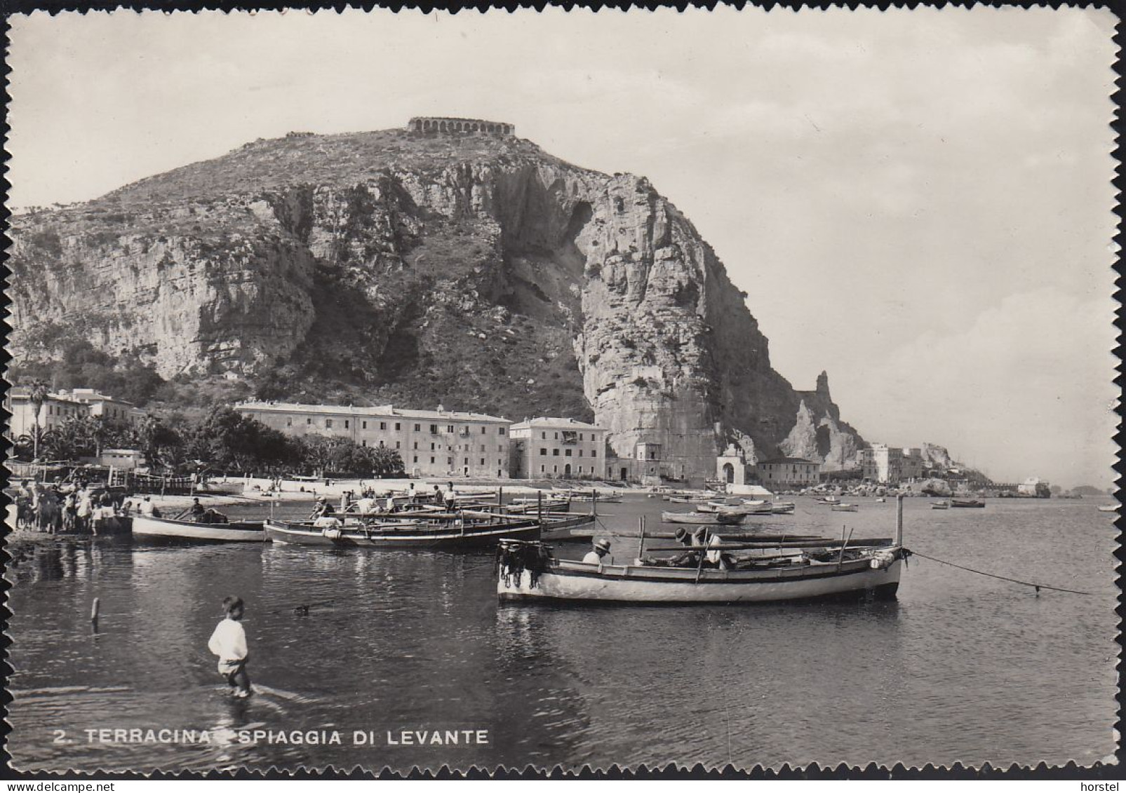 Italien - Terracina - Spiaggia Di Levante - Bucht - Felsen - Hafen - 2x Nice Stamps - Tivoli