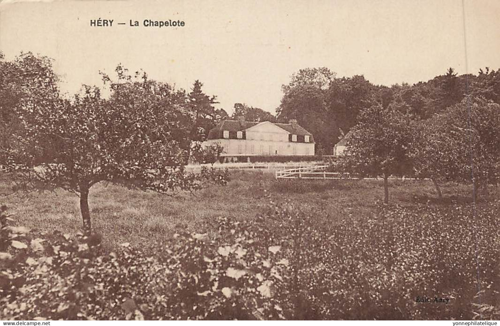 89 - YONNE - HÉRY - La Chapelote - 11217 - Hery