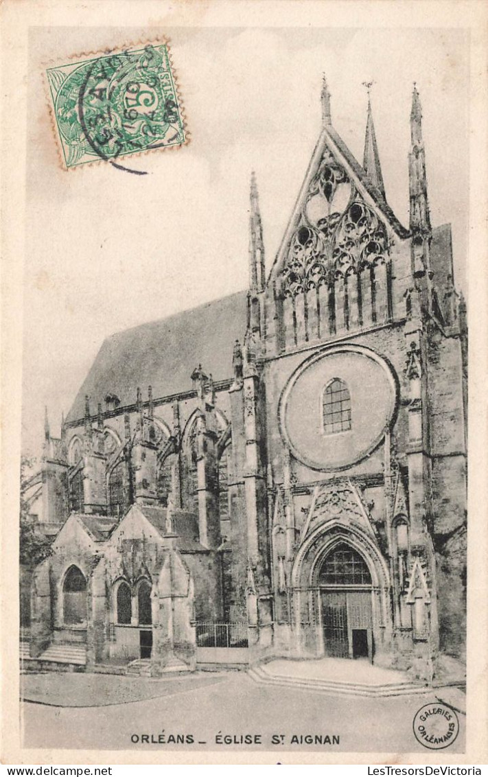 FRANCE - Orléans - Eglise St Aignan - Carte Postale Ancienne - Orleans