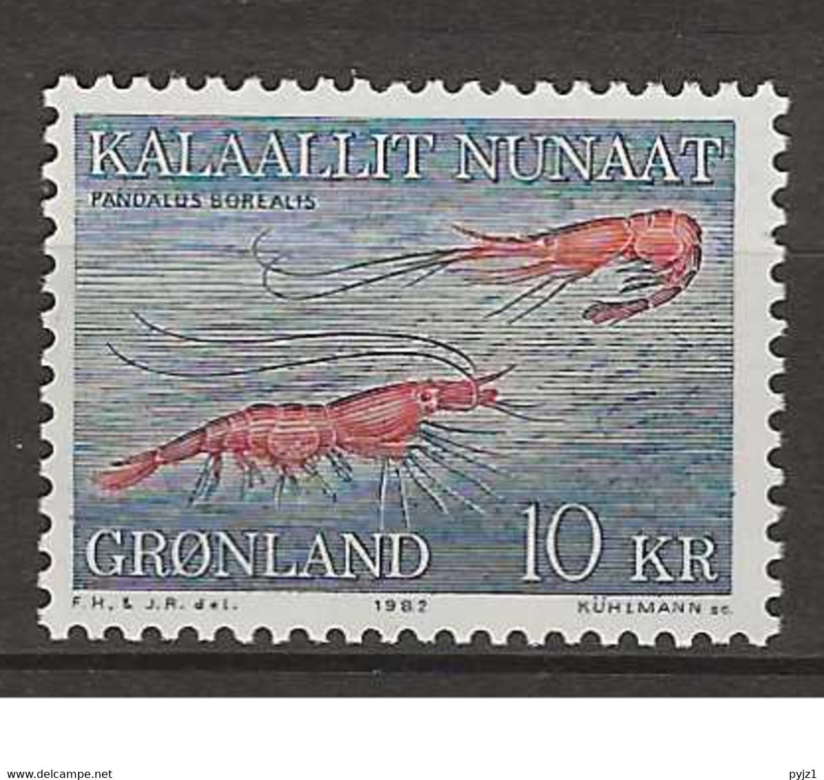 1982 MNH Greenland, Mi 133 Postfris** - Ongebruikt