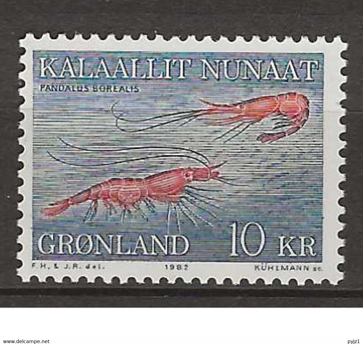 1982 MNH Greenland, Mi 133 Postfris** - Neufs