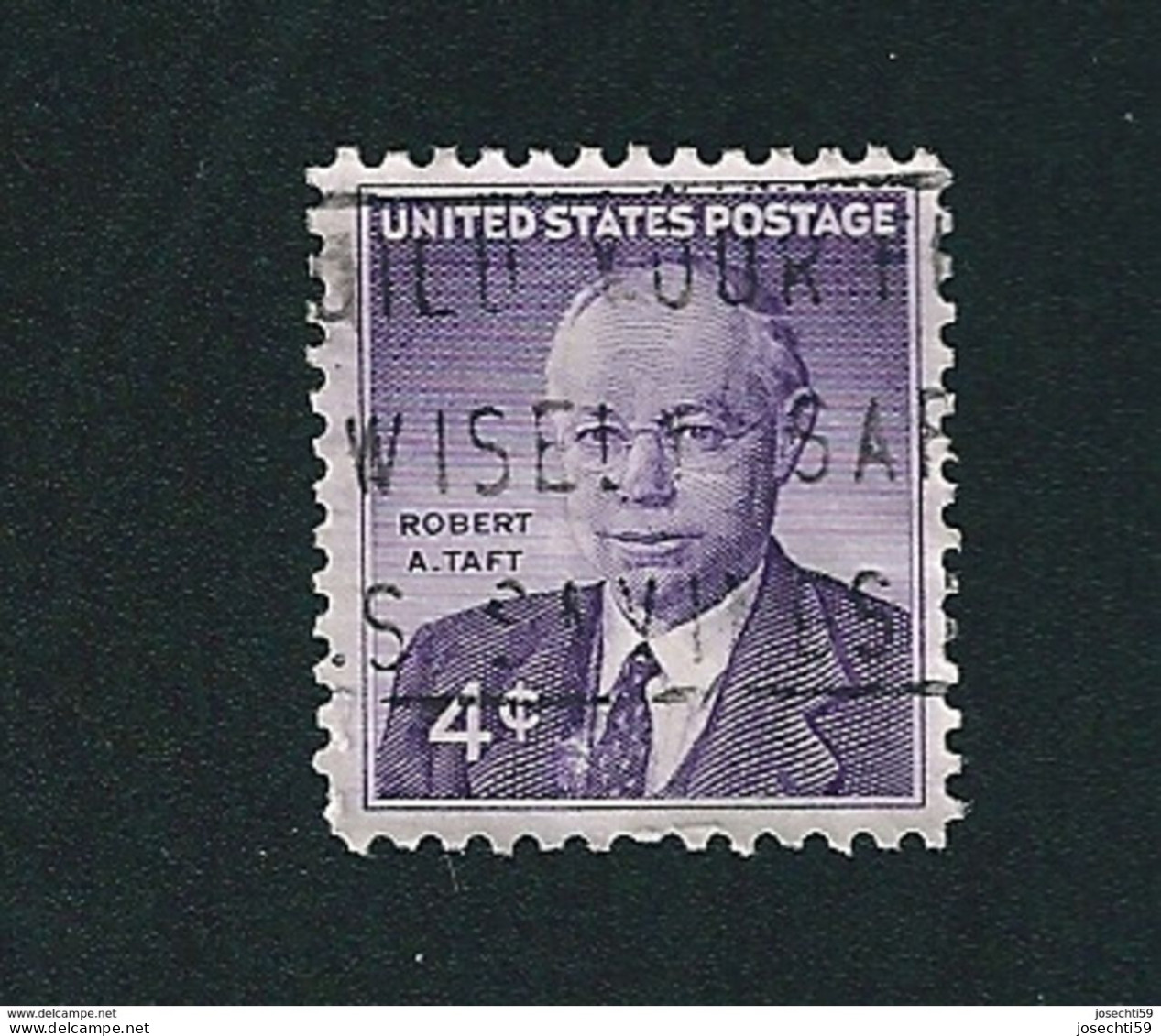 N° 694 Robert A. Taft Etats-Unis (1960) Oblitéré - Oblitérés