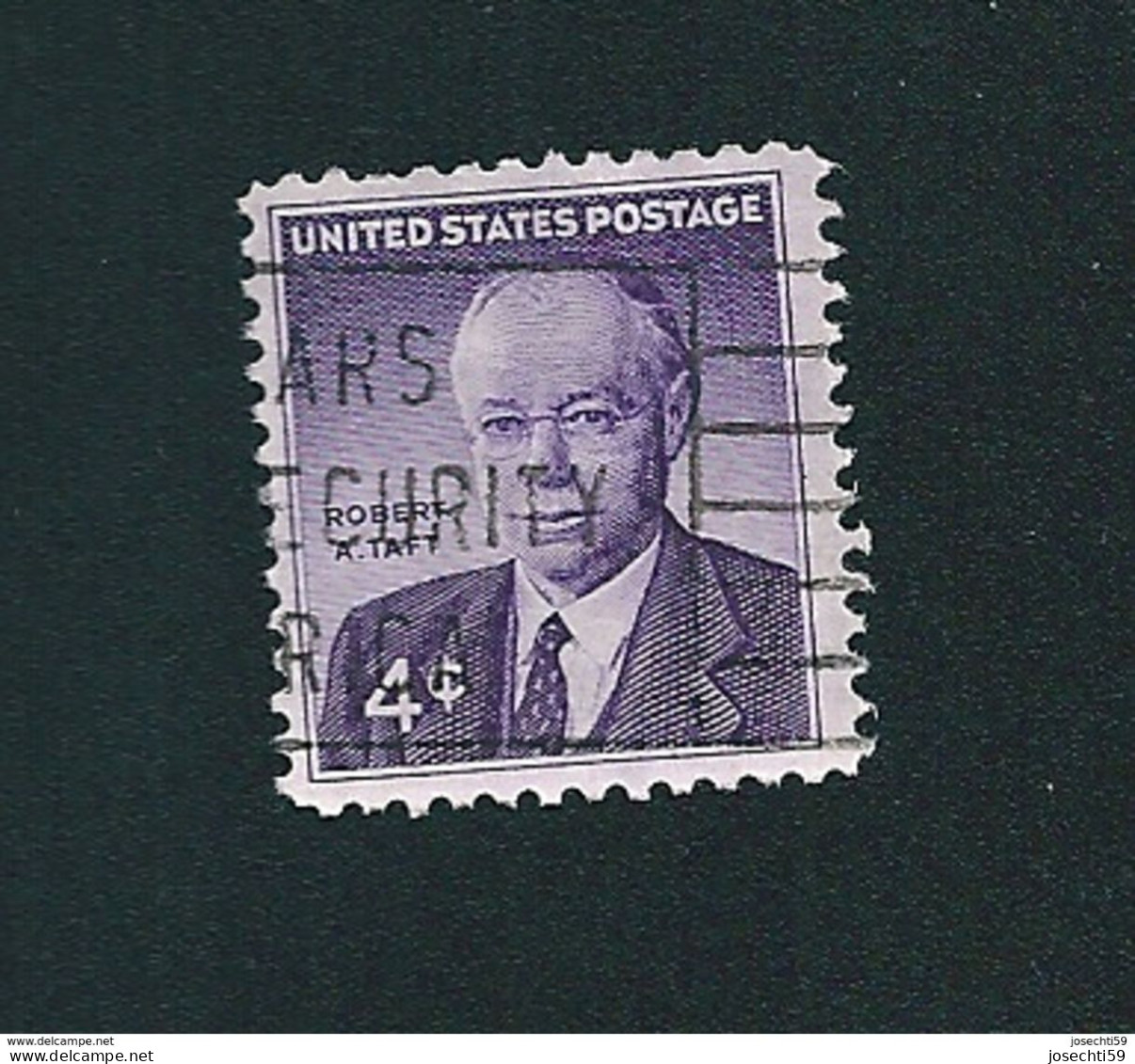 N° 694 Robert A. Taft Timbre Etats-Unis (1960) Oblitéré - Usati