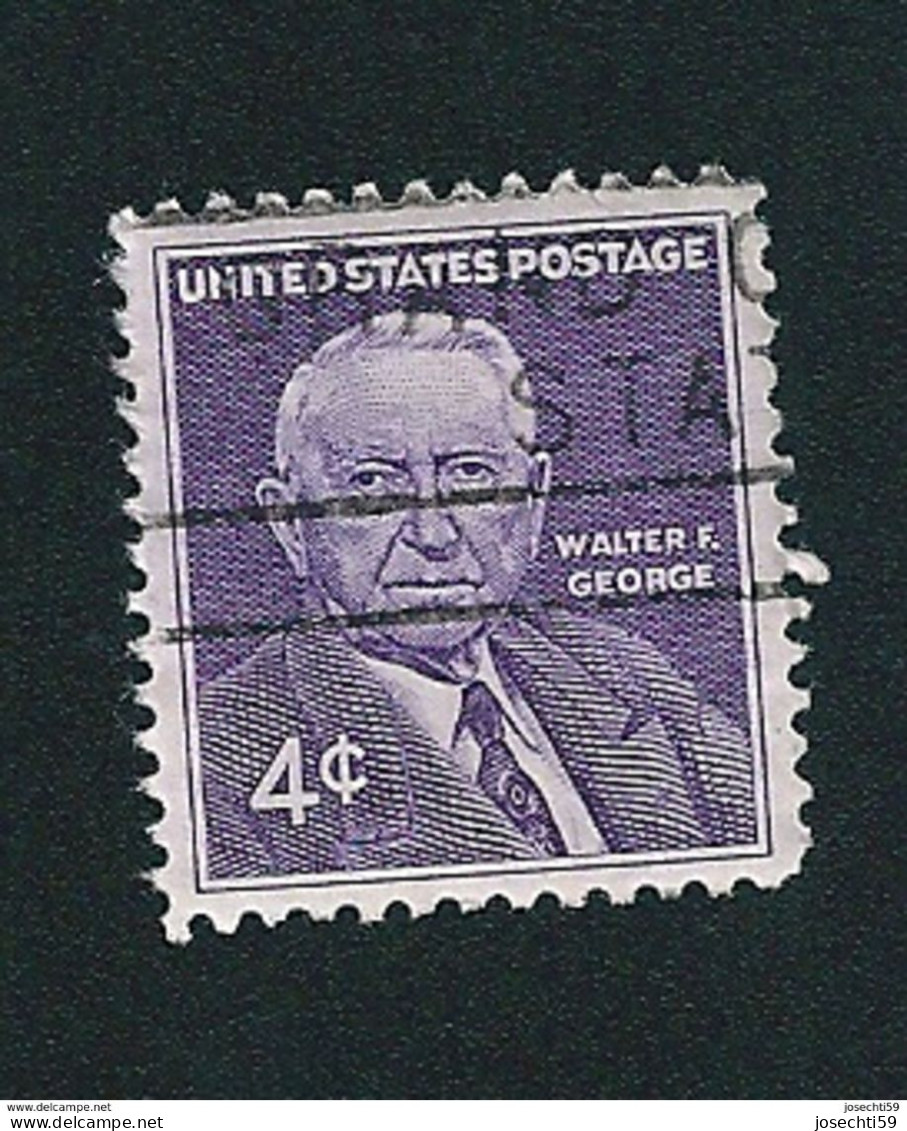 N° 695 Walter George Timbre  Etats-Unis (1960) Oblitéré USA - Usati