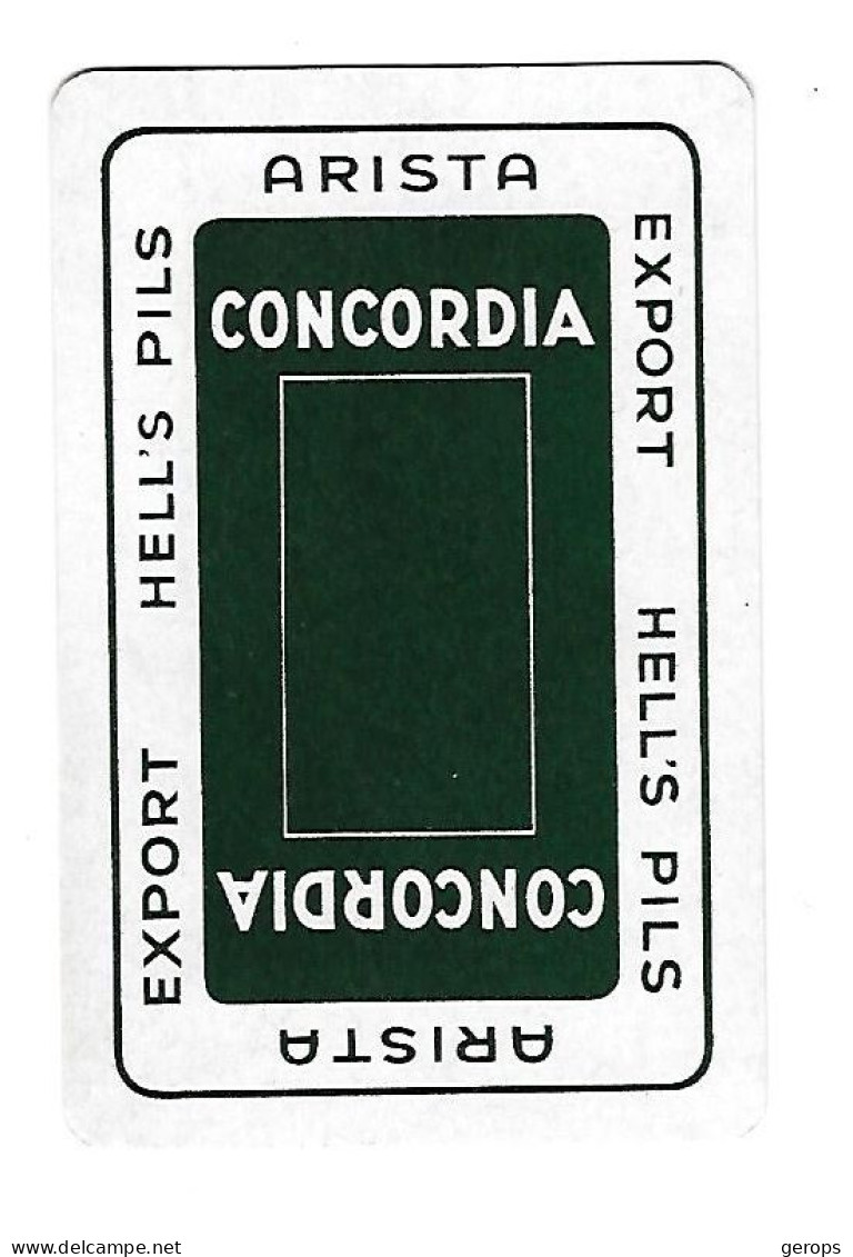 237a 1 Losse Speelkaart Brij. Concordia Geraarsbergen - Other & Unclassified