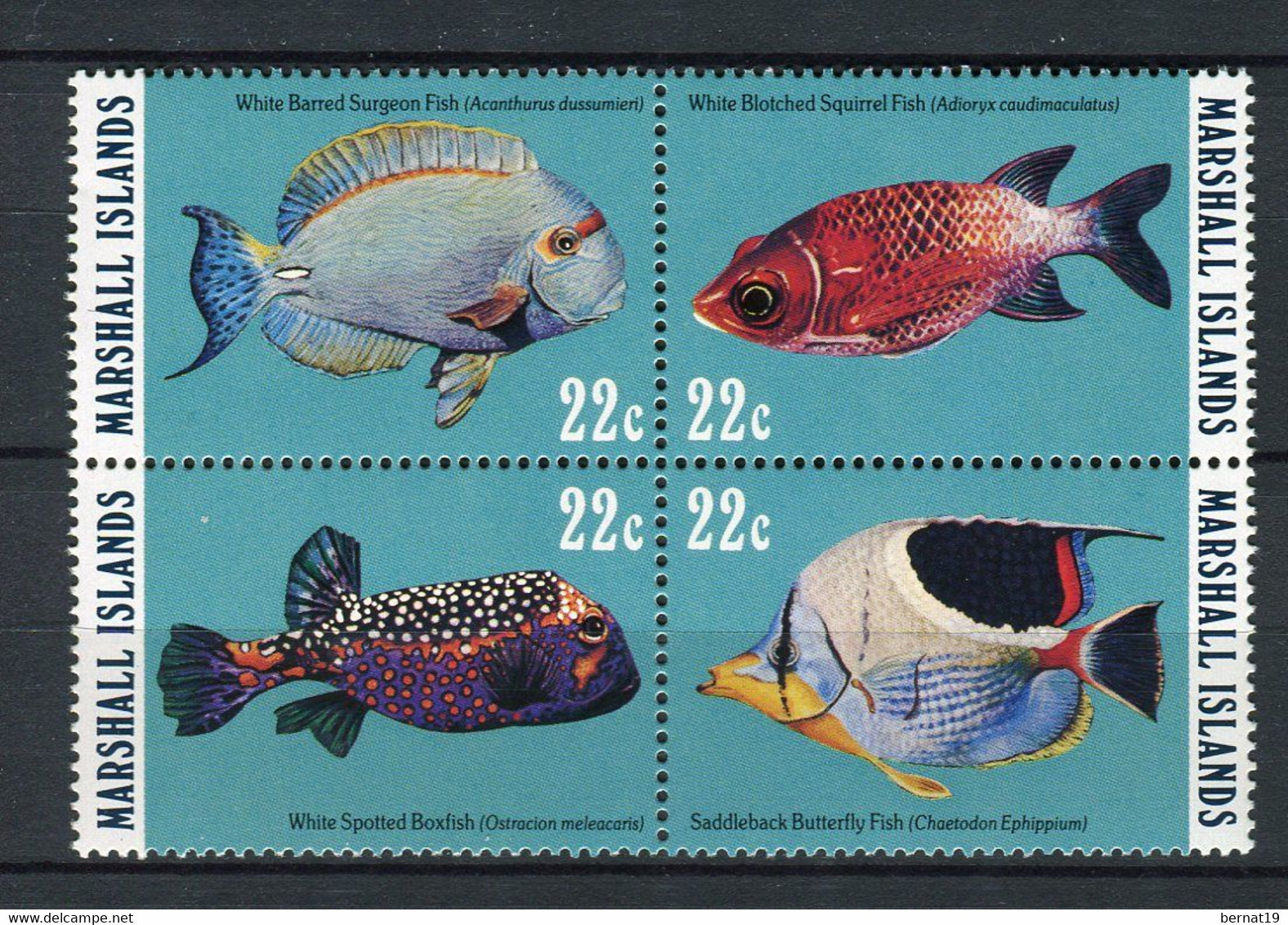 Marshall Islands 1985. Yvert 92-95 ** MNH. - Marshallinseln