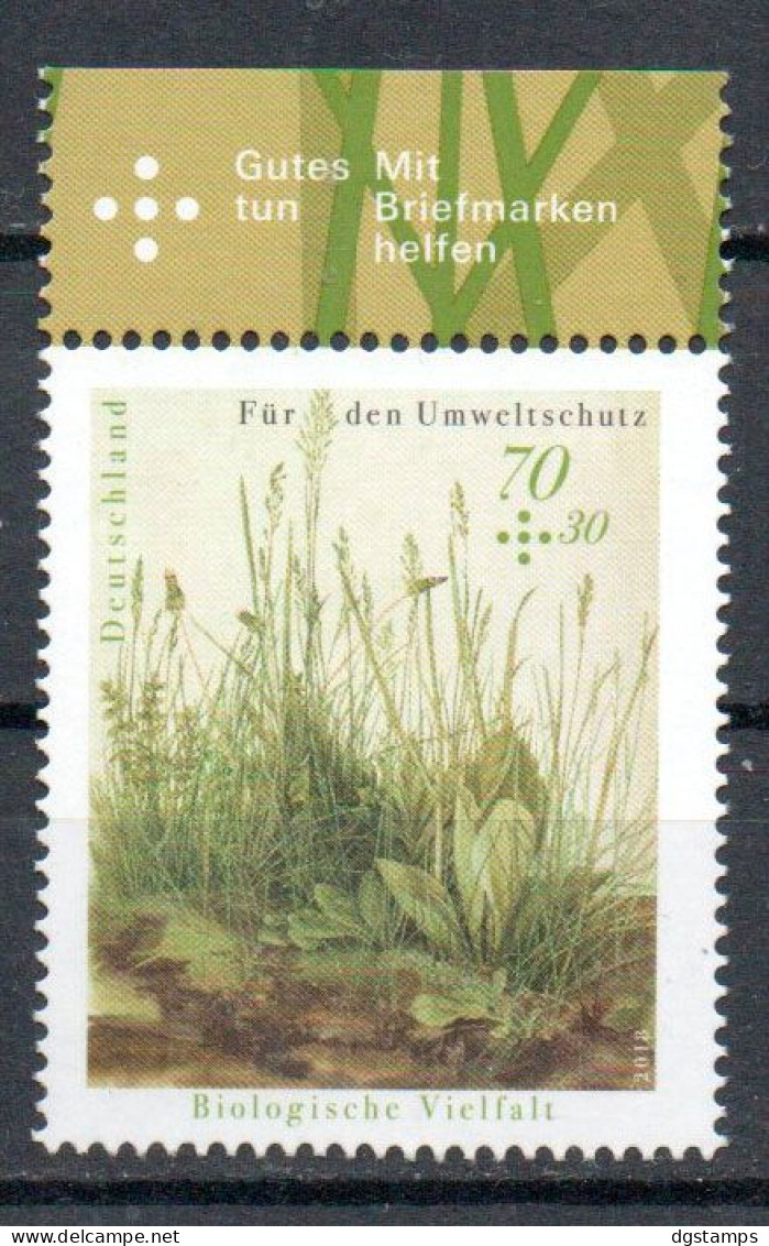 Germany 2018 ** Mi.3411. Environmental Protection: Biological Diversity. - Nature