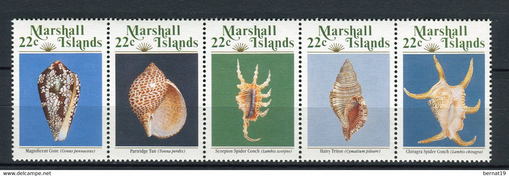 Marshall Islands 1987. Yvert 156-60 ** MNH. - Marshall