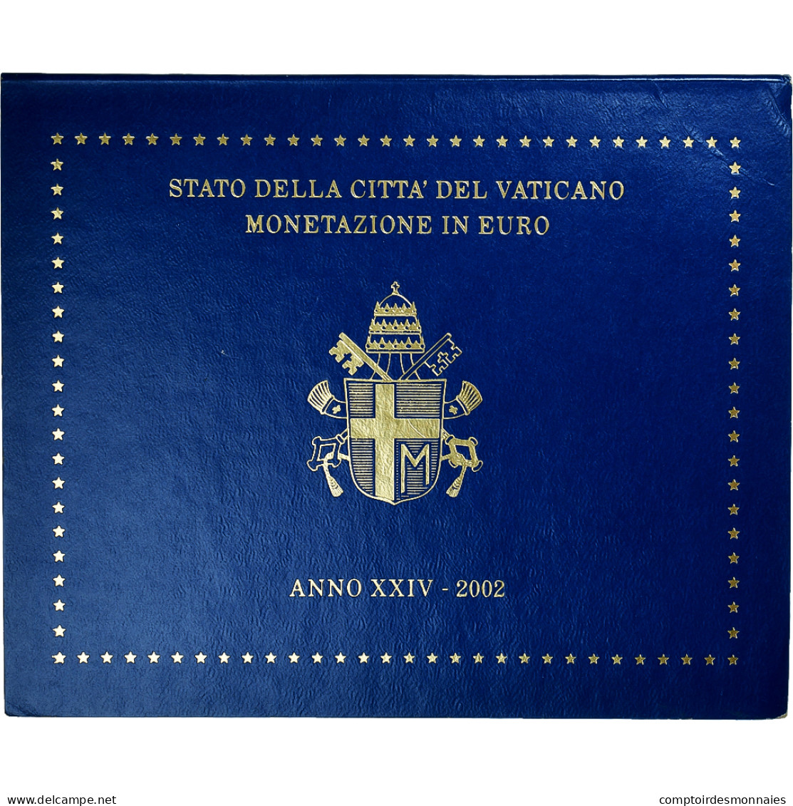 Vatican, Jean-Paul II, Set 1 Ct. - 2 Euro, 2002 (Anno XXIV), Rome, SPL+ - Vatican