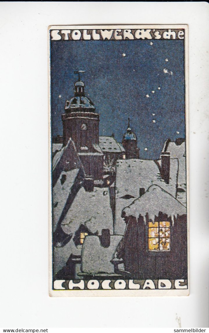 Stollwerck Album No 2 Jahreszeiten Winter  ( Christnacht  )Gruppe 40 #6 Von 1898 - Stollwerck