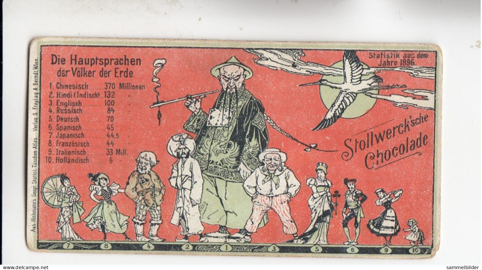 Stollwerck Album No 2 Statistische Tabellen Gruppe 39 #2 Von 1898 SELTEN - Stollwerck