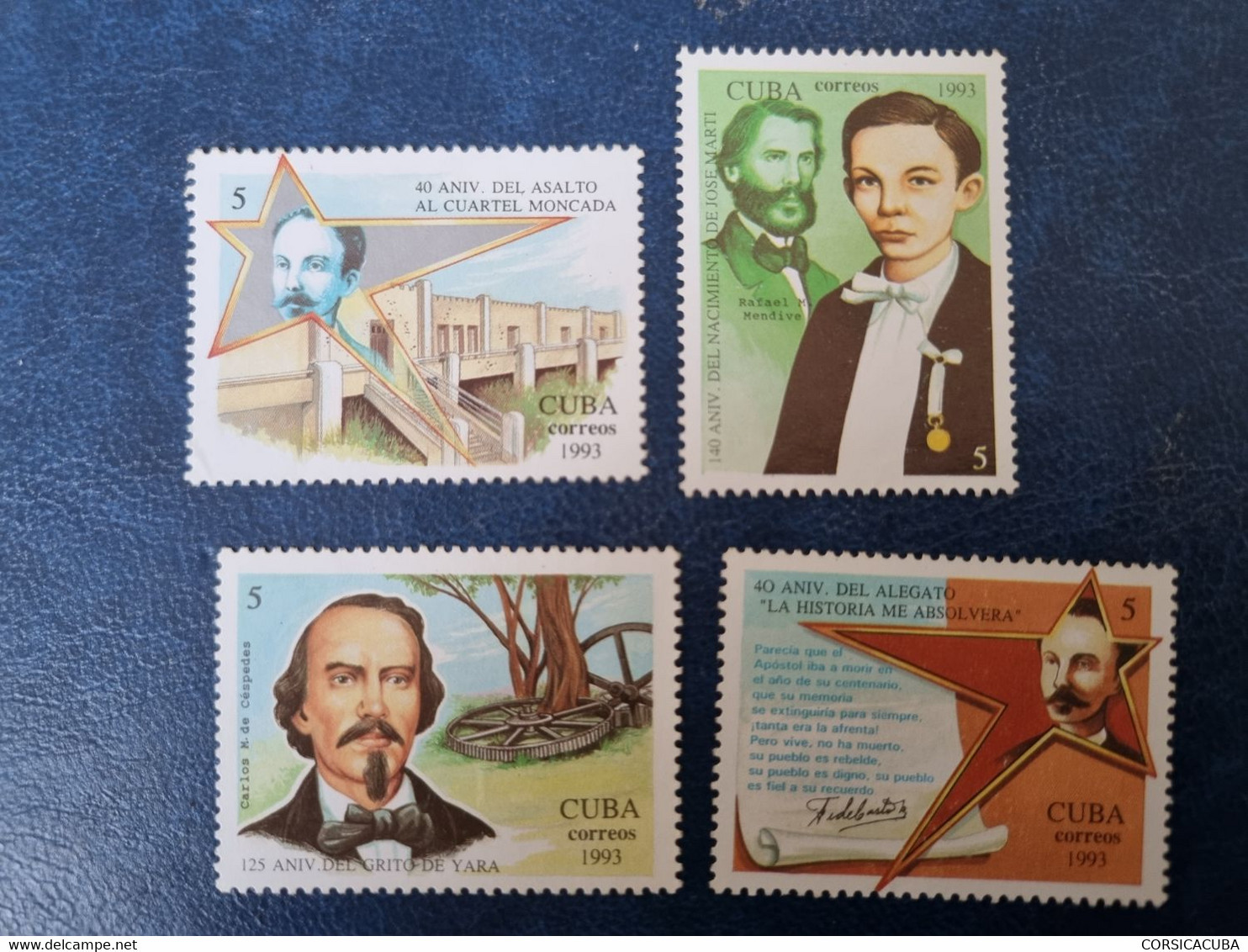 CUBA  NEUF  1993   ANIVERSARIOS  //  PARFAIT  ETAT  // 1er  CHOIX  // - Unused Stamps