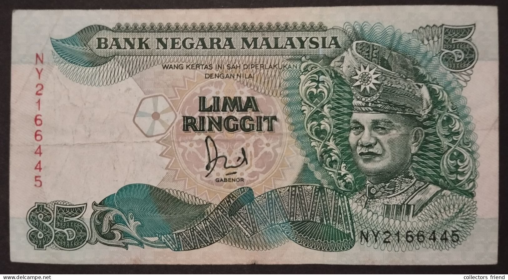 MALAYSIA 5 RINGGIT Year 1983 - Maleisië