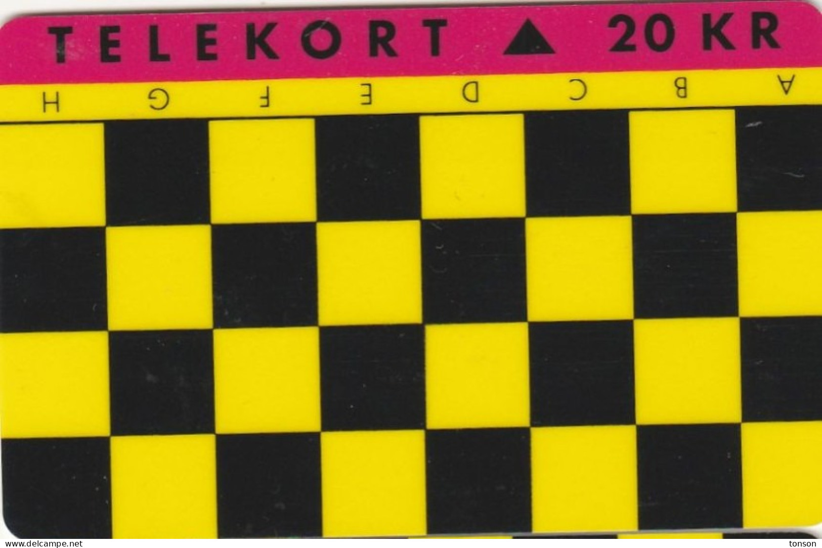 Denmark, FS 003,  Chess Game H-A, Mint 20 Kr, Only 1000 Issued, Part Of Puzzle, 2 Scans. - Danemark