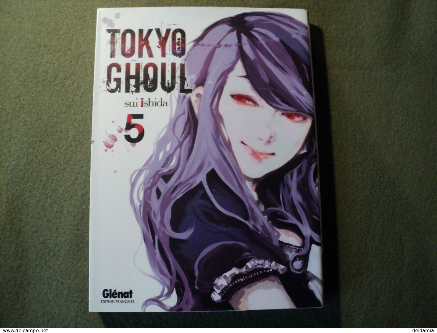 TOKYO GHOUL TOME 5. REEDITION DE 2019. SUI ISHIDA. GLENAT - Mangas Versione Francese