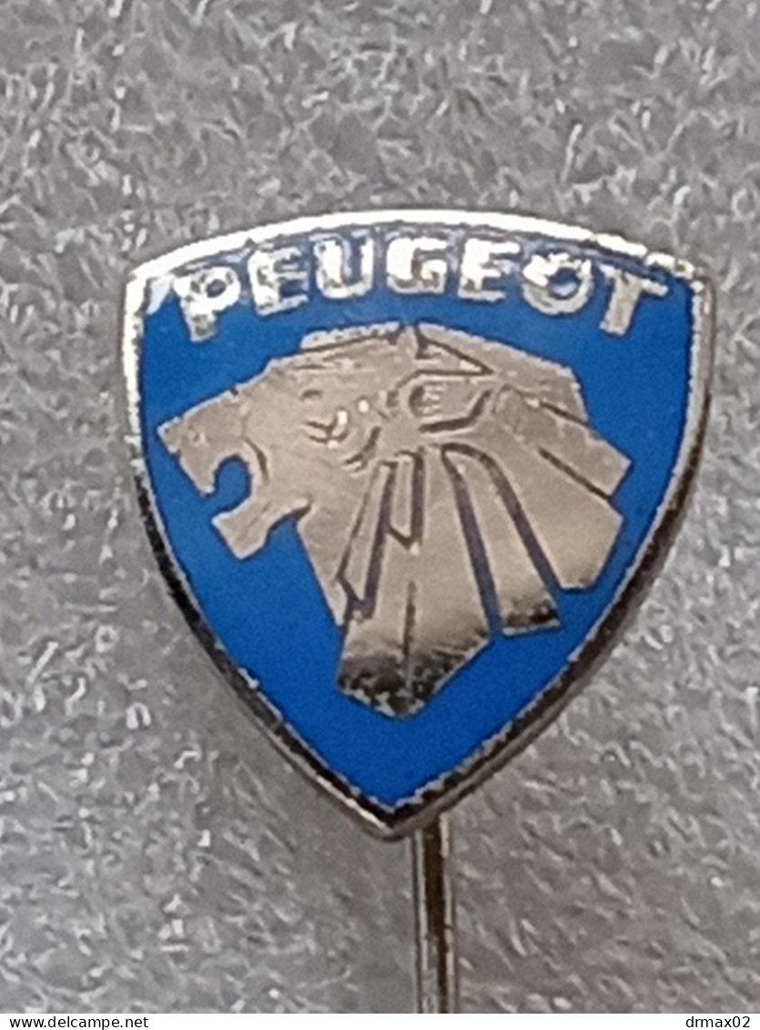 PEUGEOT Auto Moto CLUB YUGOSLAVIA / Car OLD LOGO Voiture - Vintage ENAMEL Pin Badge IKOM - Peugeot