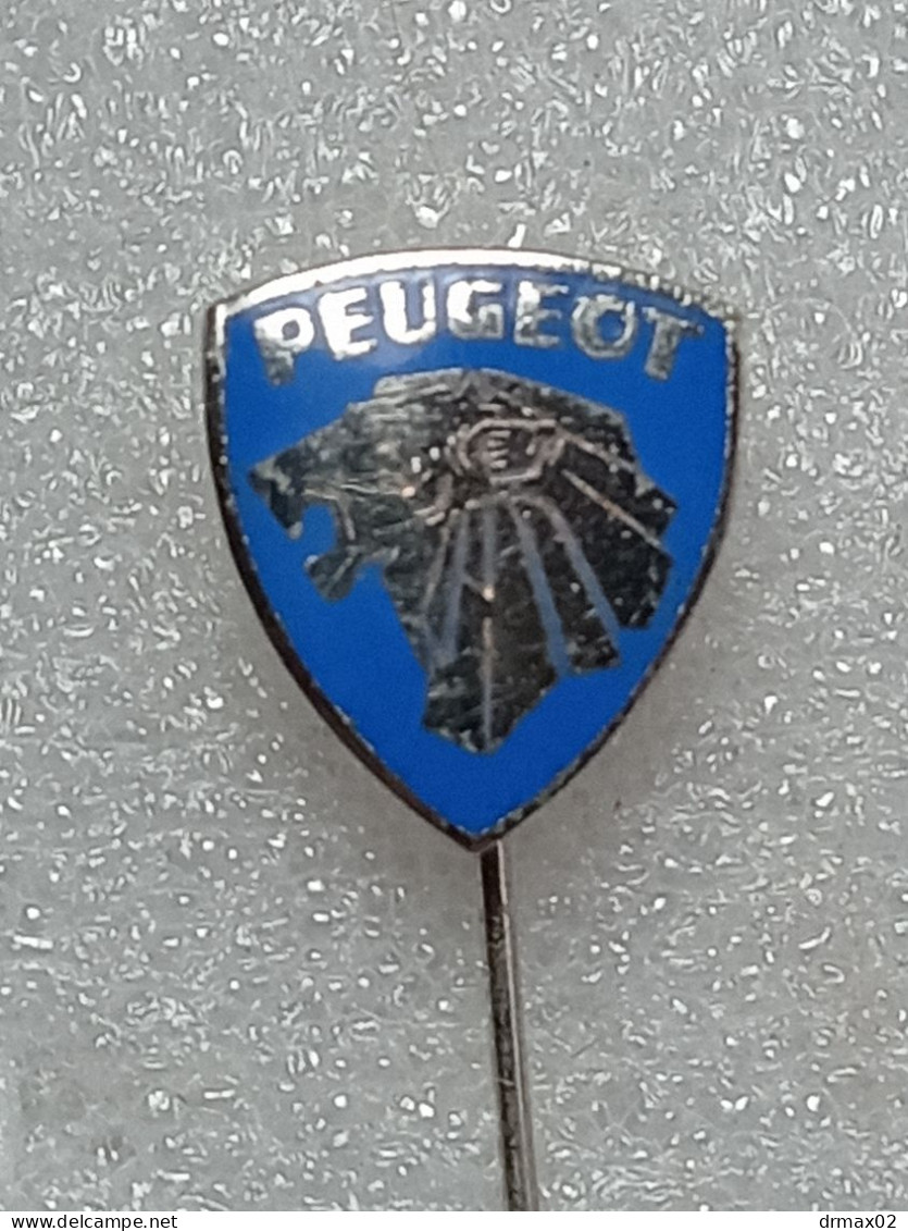 PEUGEOT Auto Moto CLUB YUGOSLAVIA / Car OLD LOGO Voiture - Vintage ENAMEL Pin Badge IKOM - Peugeot