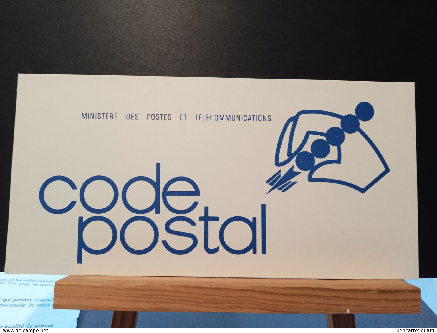 Code Postal. Carte D'information Des PTT Pour Le  34820  TEYRAN - Lettere