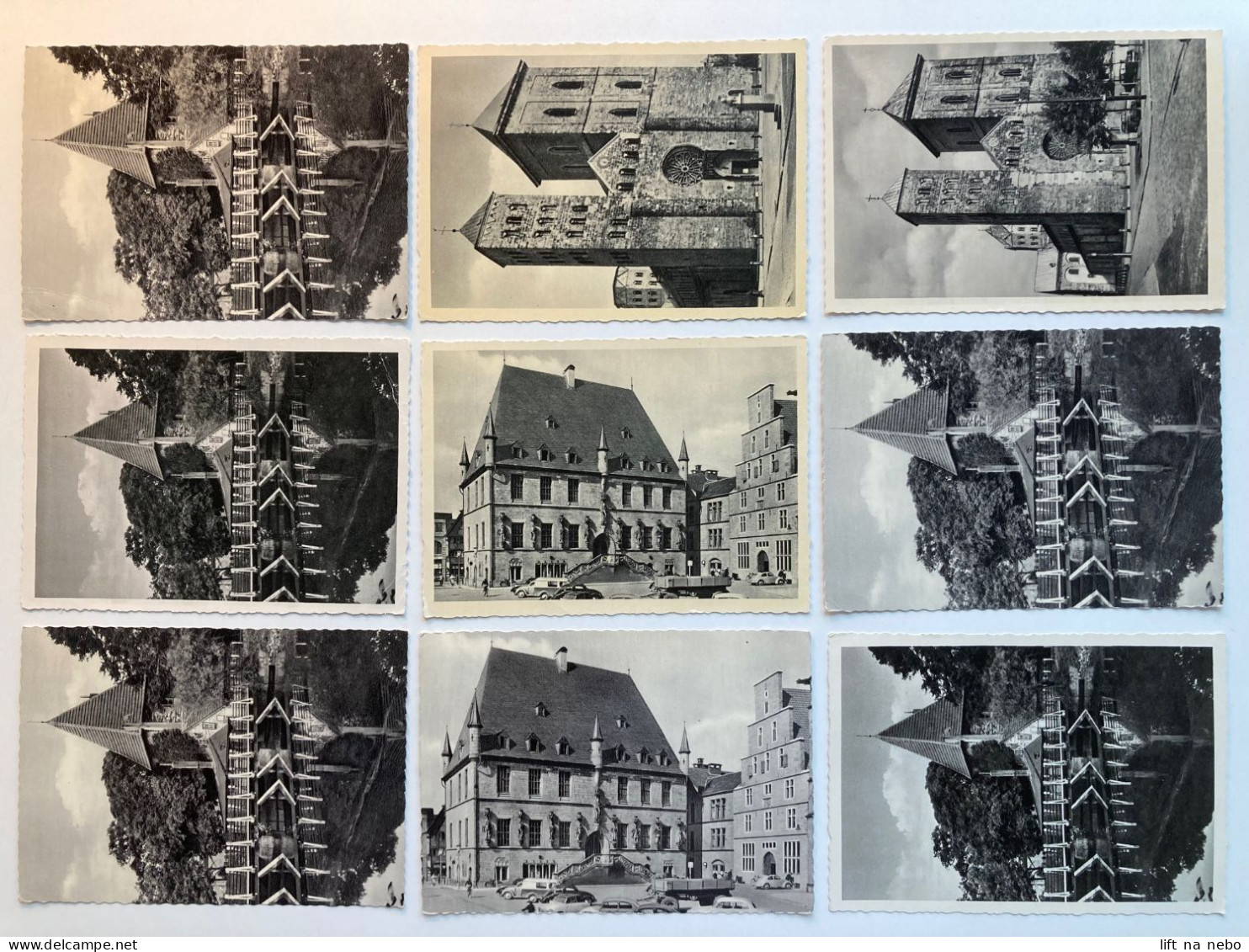 Germany LOT (nine Postcards) FDC First Day Postcards Munchen Bonn Berlin Hamburg Hannover Kiel Völklingen - 1950-1970