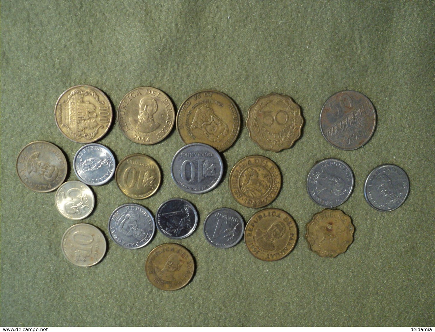 PARAGUAY. LOT DE 20 PIECES DE MONNAIE DIFFERENTES. 1948 / 2004 - Paraguay