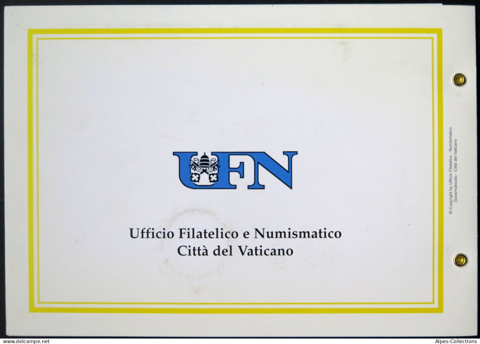 VA20009.2 - NUMISCOVER VATICAN - 2009 - 2 € Comm Année Internationale Astronomie - Vatican
