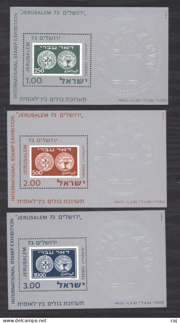 Israel  -  Blocs  :  Yv  11-13  ** - Blocks & Sheetlets