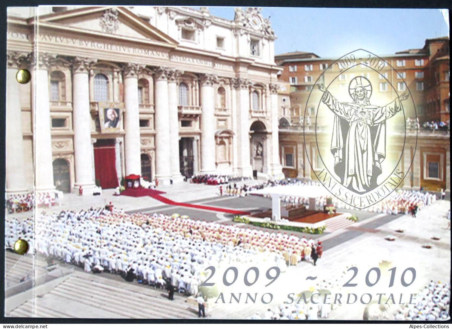 VA20010.3 - NUMISCOVER VATICAN - 2010 - 2€ Comm Année Sacerdotale - Vatican