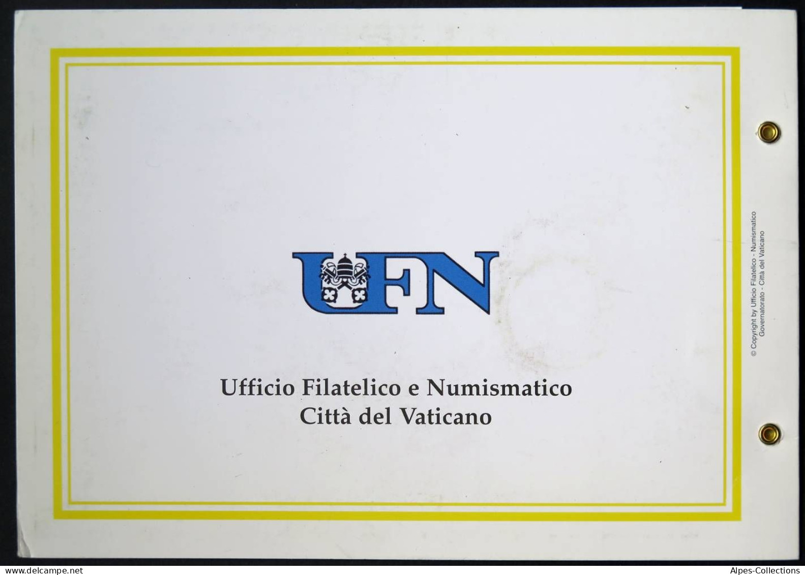 VA20010.3 - NUMISCOVER VATICAN - 2010 - 2€ Comm Année Sacerdotale - Vatican