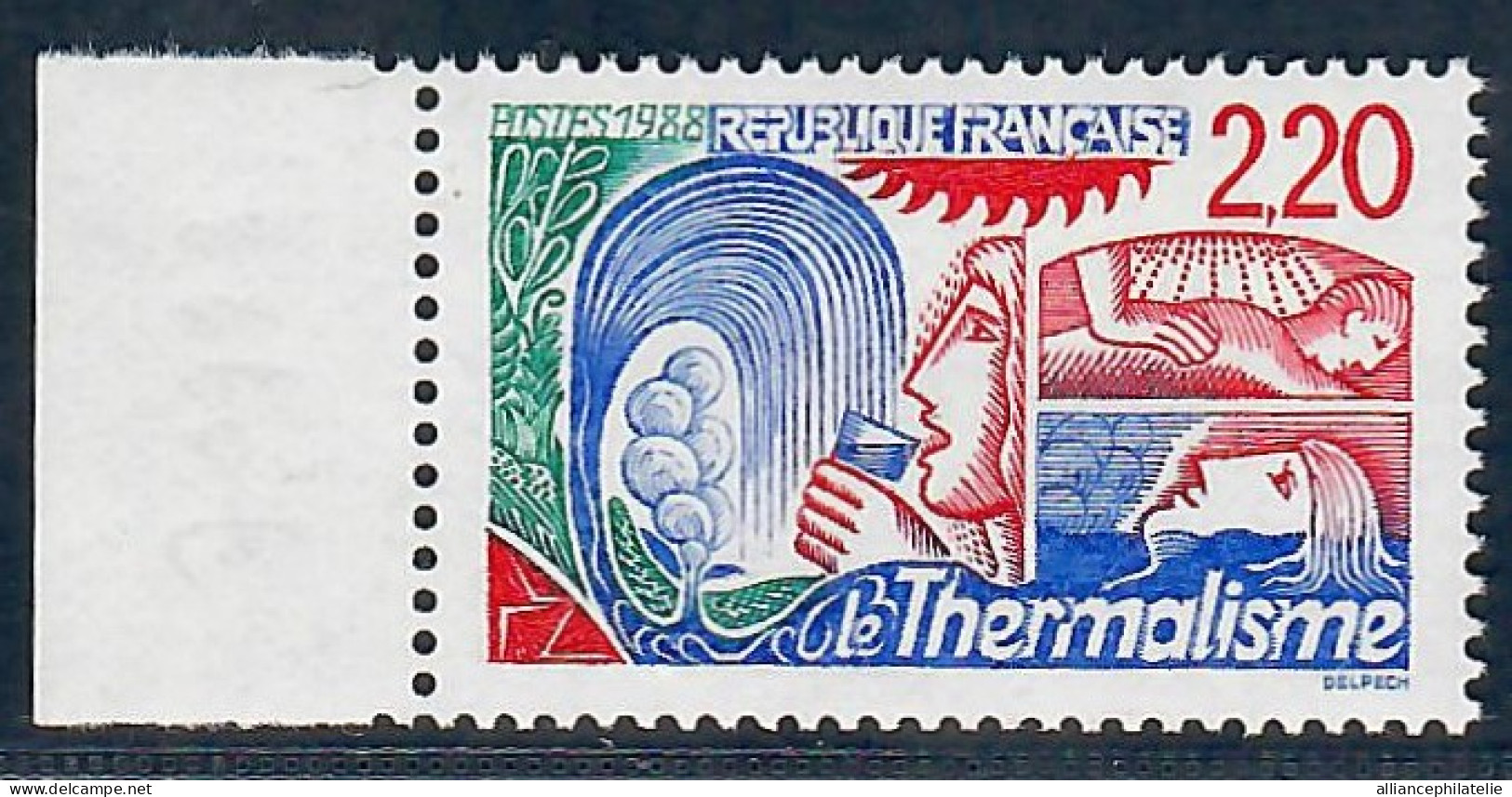 Lot N°A5297 Variétés  N°2556a Neuf Luxe - Unused Stamps