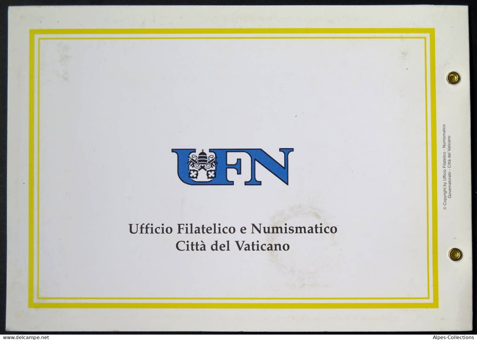 VA20011.2 - NUMISCOVER VATICAN - 2011 - 2€ Comm 26è Journées Mondiales Jeunesse - Vatican