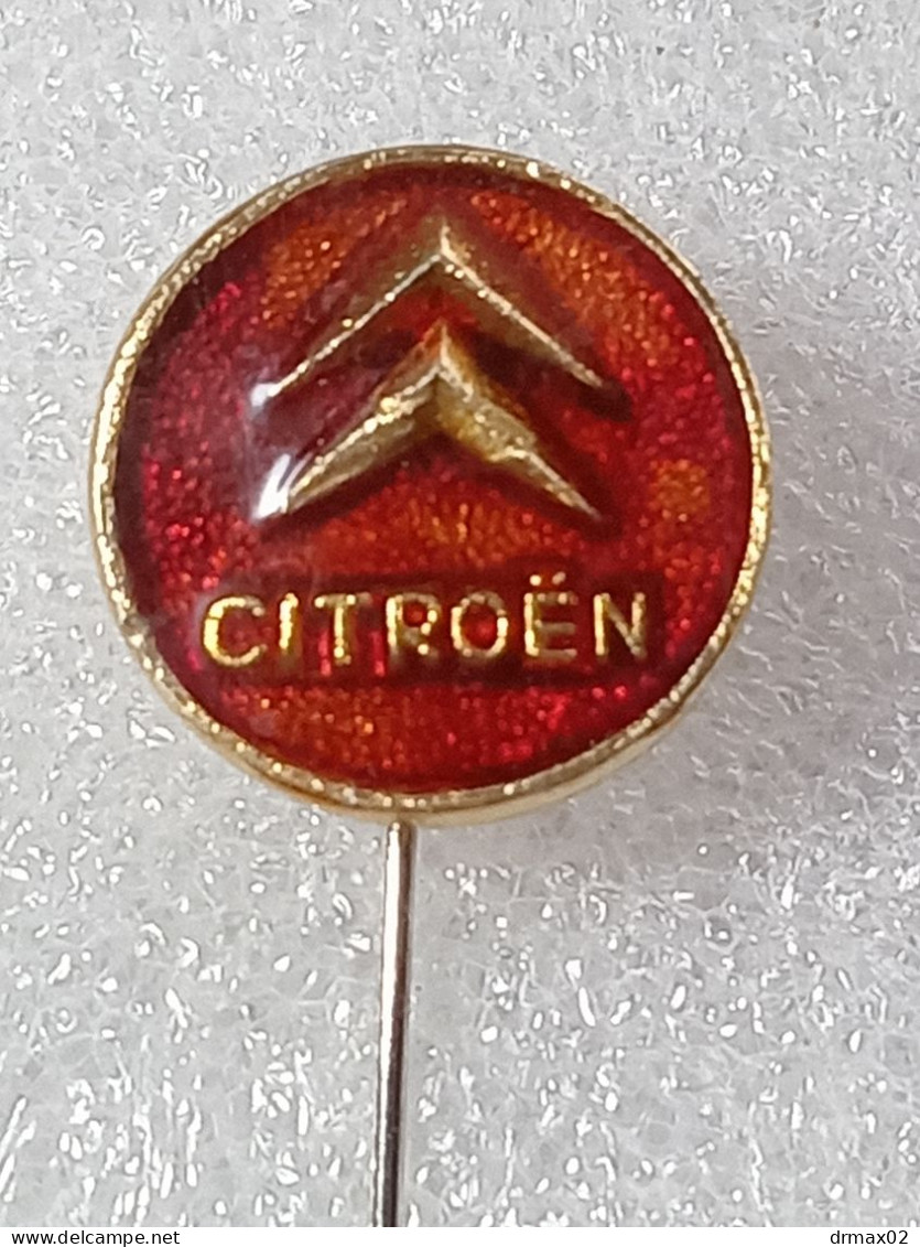 CITROEN Auto Moto CLUB YUGOSLAVIA / Car OLD LOGO Voiture - Vintage Pin Badge '60 - Citroën