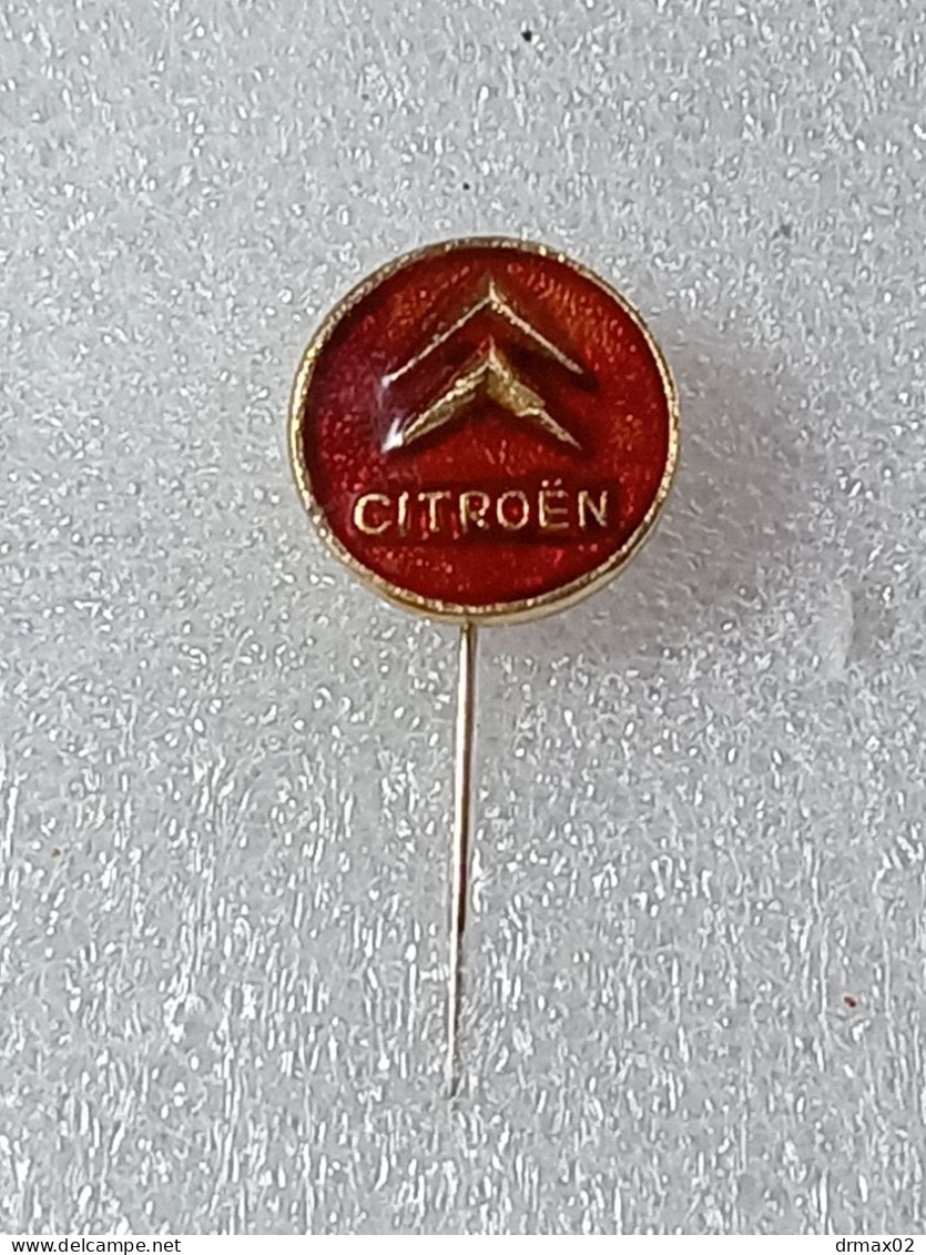 CITROEN Auto Moto CLUB YUGOSLAVIA / Car OLD LOGO Voiture - Vintage Pin Badge '60 - Citroën