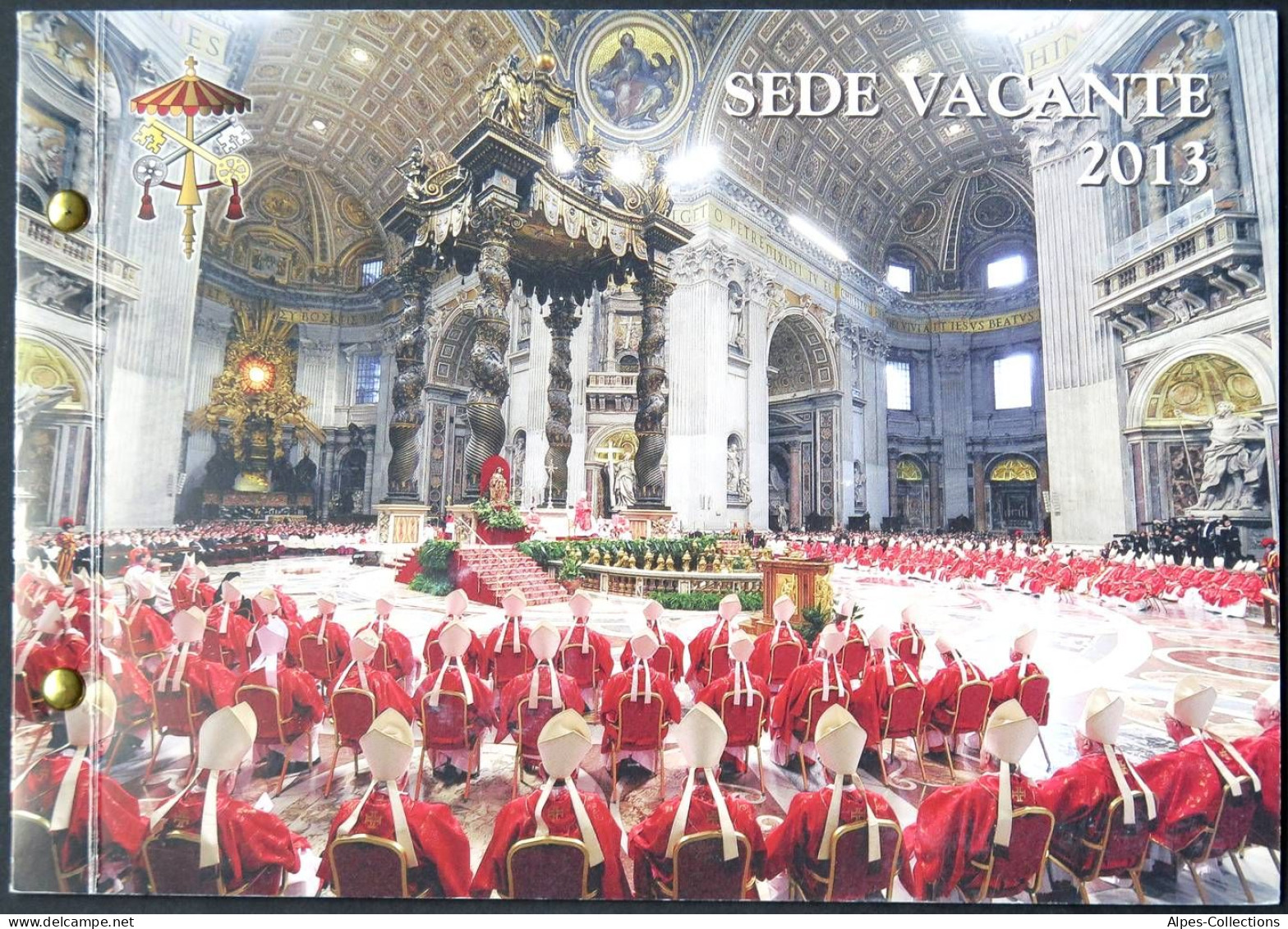 VA20013.5 - NUMISCOVER VATICAN - 2013 - 2€ Comm Sede Vacante - Vaticaanstad