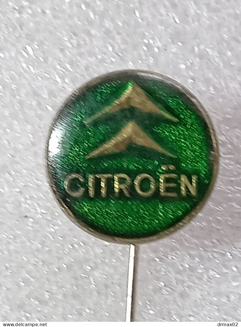 CITROEN Auto Moto CLUB YUGOSLAVIA / Car OLD LOGO Voiture - Vintage Pin Badge '60 - Citroën