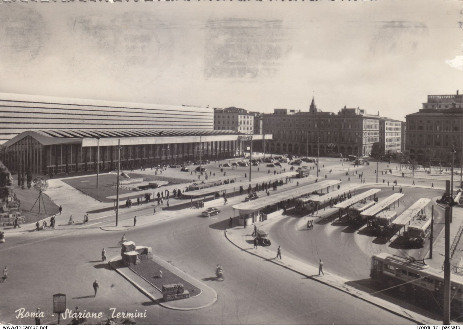 Cartolina Roma - Stazione Termini - Stazione Termini