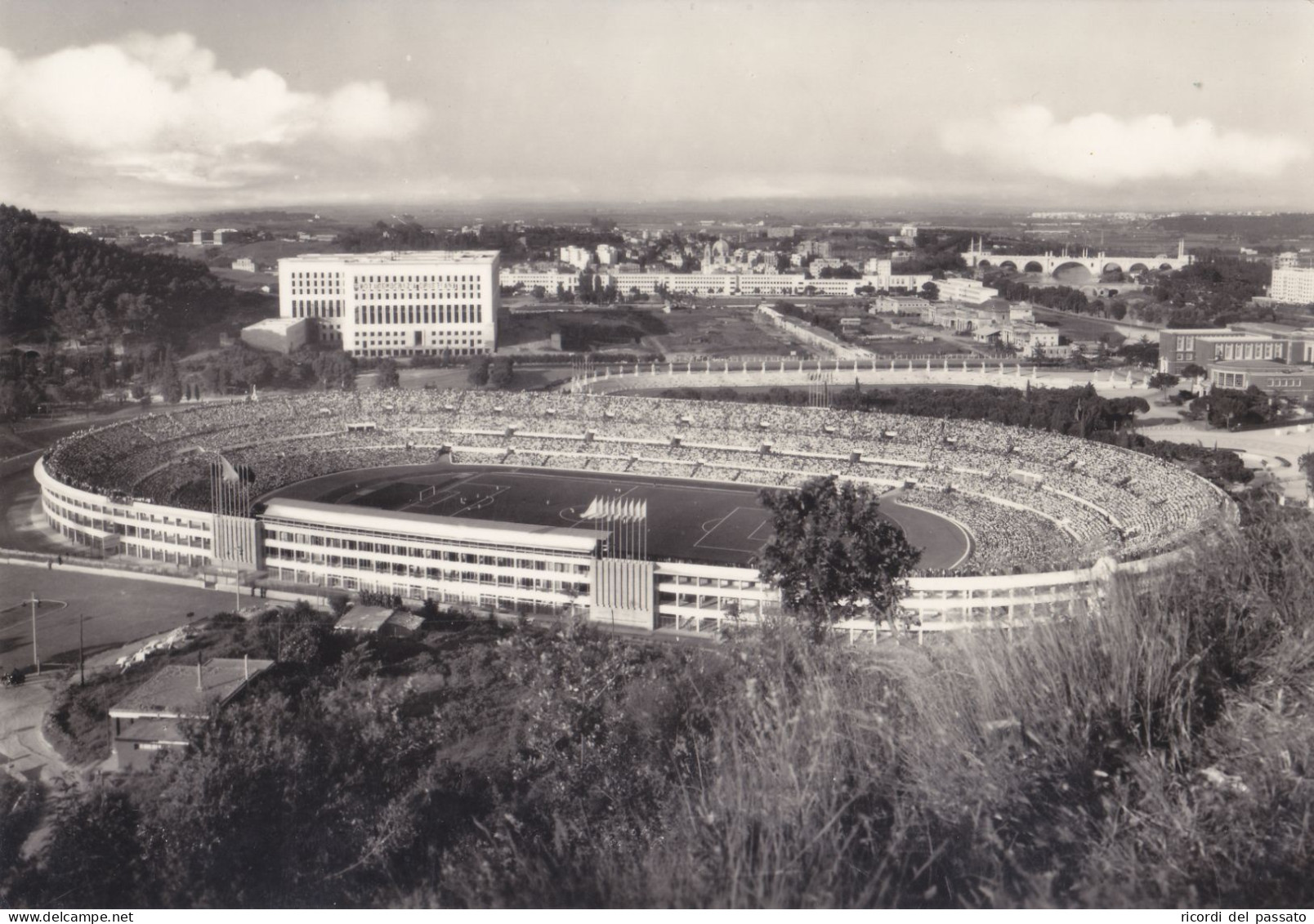 Cartolina Roma - Stadio Dei Centomila - Stadi & Strutture Sportive